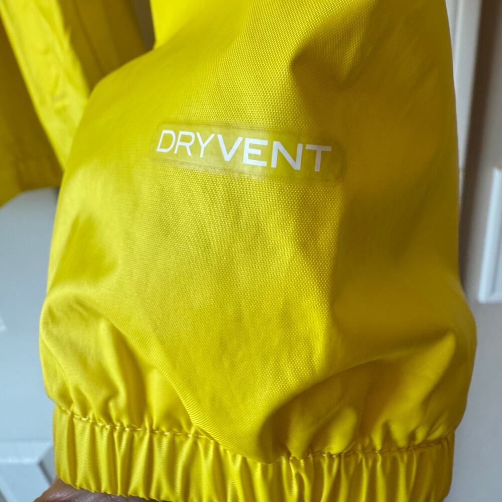 The North Face Yellow DryVent Hooded Jacket 14/16 - Picture 7 of 11